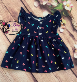 Carter’s Navy Butterflies Dress