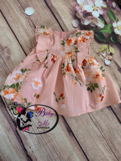 The Children’s Place Bare Rose Floral Ruffle Dress