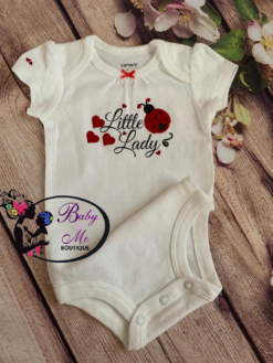 Carter’s Customized Little Lady Bug Onesie