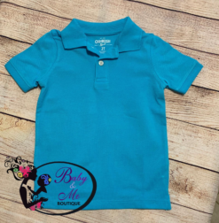 OshKosh B’gosh Aqua Polo Shirt