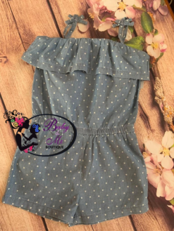 Carter’s Chambray Hearts Romper