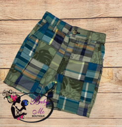 Gymboree Safari Plaid Shorts