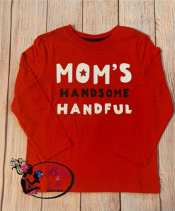 Okie Dokie Boys "Mom's Handsome Handful" Graphic Tee