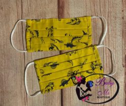 Carter's Dinosaurs (Yellow) Face Mask