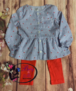 Carter's 2-Piece Heart Top & Leggings Set