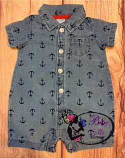 Carter’s Denim Anchors Romper