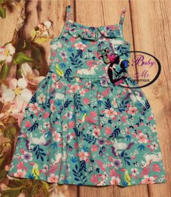 Carter's Unicorn Ruffle Tank Jersey Dress