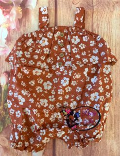 Carter’s Brown Floral Romper