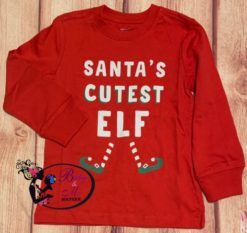 Carter’s Santa’s Cutest Elf T-Shirt