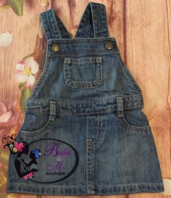 Old Navy Dark Wash Jean Skirtall