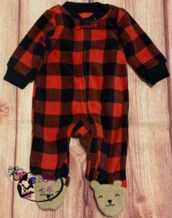 Carter’s Buffalo Checkered Fleece Sleep & Play
