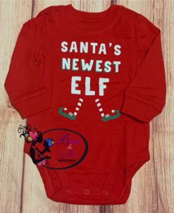 Carter’s Santa’s Newest Elf Bodysuit