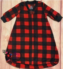 Carter’s Buffalo Checkered Fleece Sleep Bag