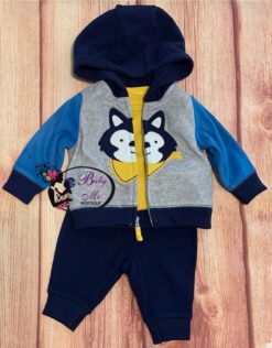 Carter’s 3-Piece Wolf Cardigan Set