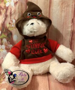 "So Stinkin' Cute" Plush Teddy