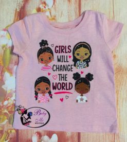 The Children's Place Girls Will Change The World Shirt