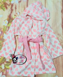 Simple Joys by Carter’s Pink Hearts Bathrobe