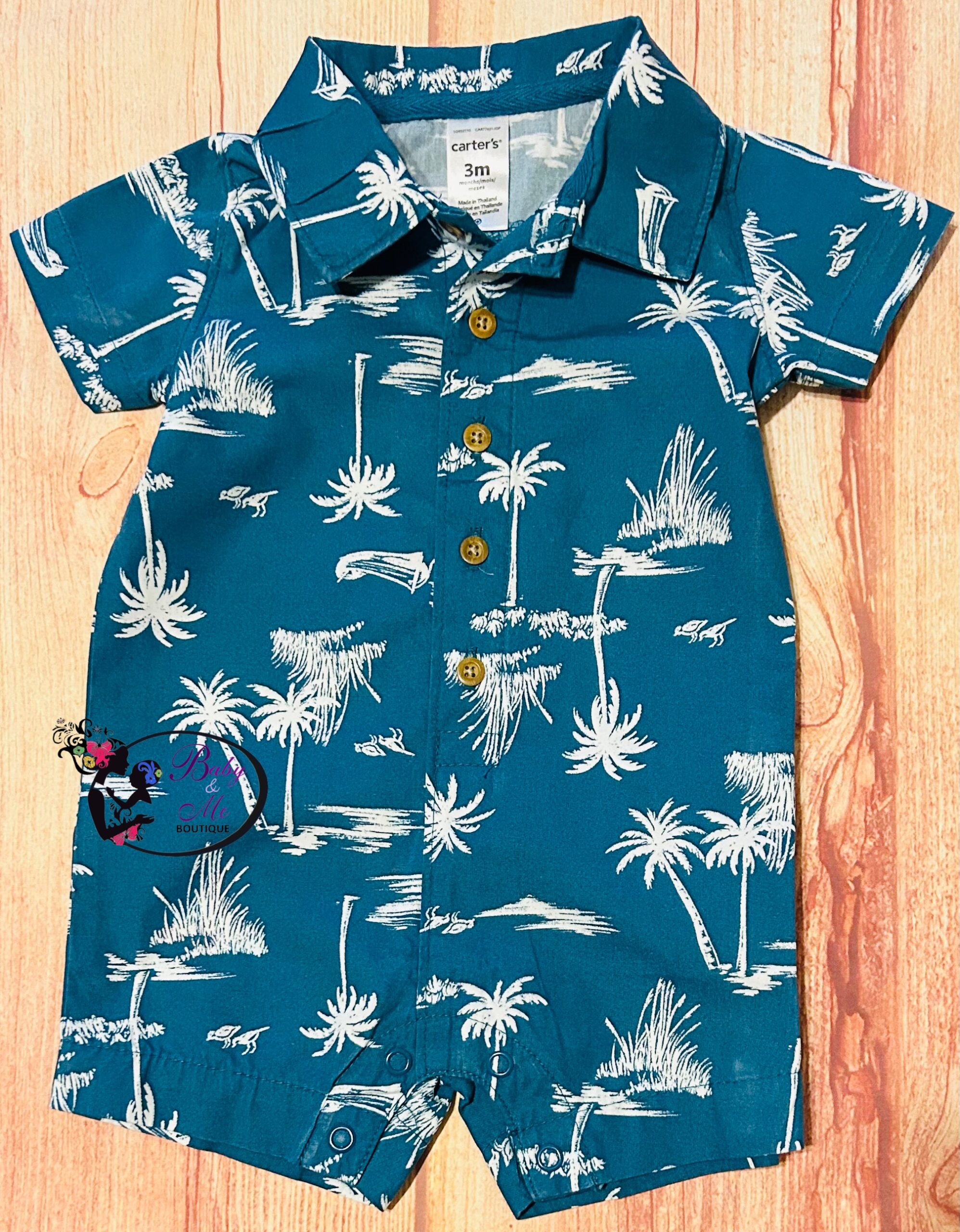 Carter’s Tropical Palms Romper
